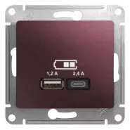 GLOSSA  USB  A+, 5/2,4, 25/1,2 ,  | GSL001139 | Schneider Electric