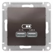 AtlasDesign   USB, 5, 1  x 2,1 , 2   1,05 ,  Schneider Electric