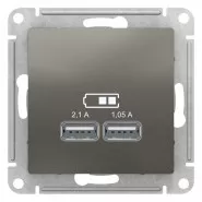 AtlasDesign   USB, 5, 1  x 2,1 , 2   1,05 ,  Schneider Electric